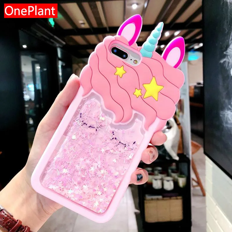 3D с изображением единорогов из жидкого силикона чехол для телефона для samsung Galaxy S9 S8 S10 Note 9 8 J2 prime J5 J7 J8 J4 A6 плюс крышка