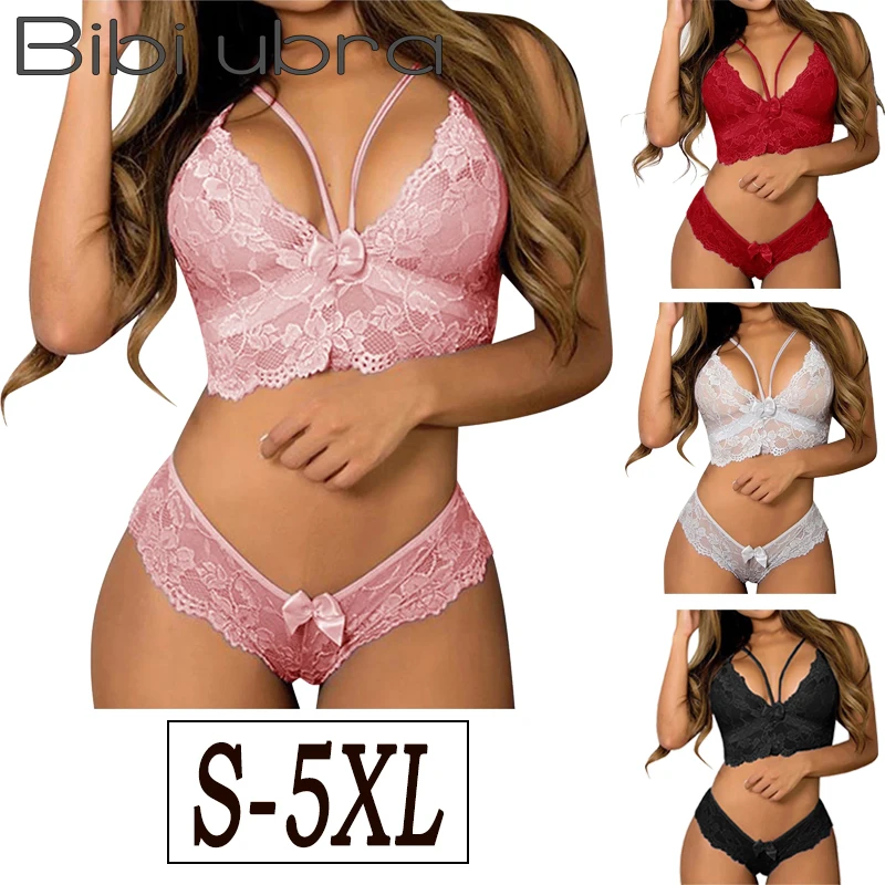 Женское сексуальное нижнее белье женский кружевной Цветочный комплект нижнего