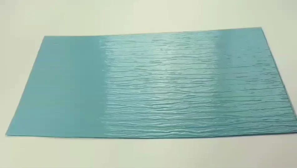 DIY ПВХ синий цвет узор здание озеро волна воды пленка Пейзаж Модель поверхности воды пульсация поверхность моделирования 1 шт