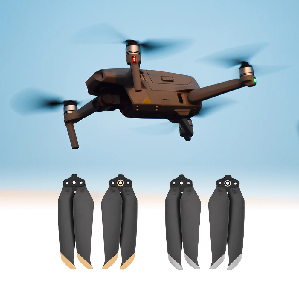 

2Pairs Low-Noise Propellers for mavic air 2 Spare Parts Foldable Propellers Blades for DJI Mavic Air 2 Drone Wing Accessories