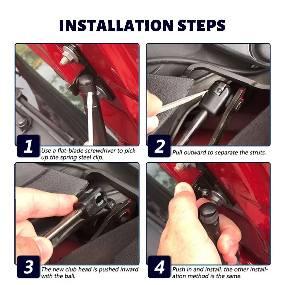 

For 2003 2004 2005 2006 2007-2008 Mazda 6 - Rear Trunk Tailgate Assist Shock Strut Lift Support 2PCS