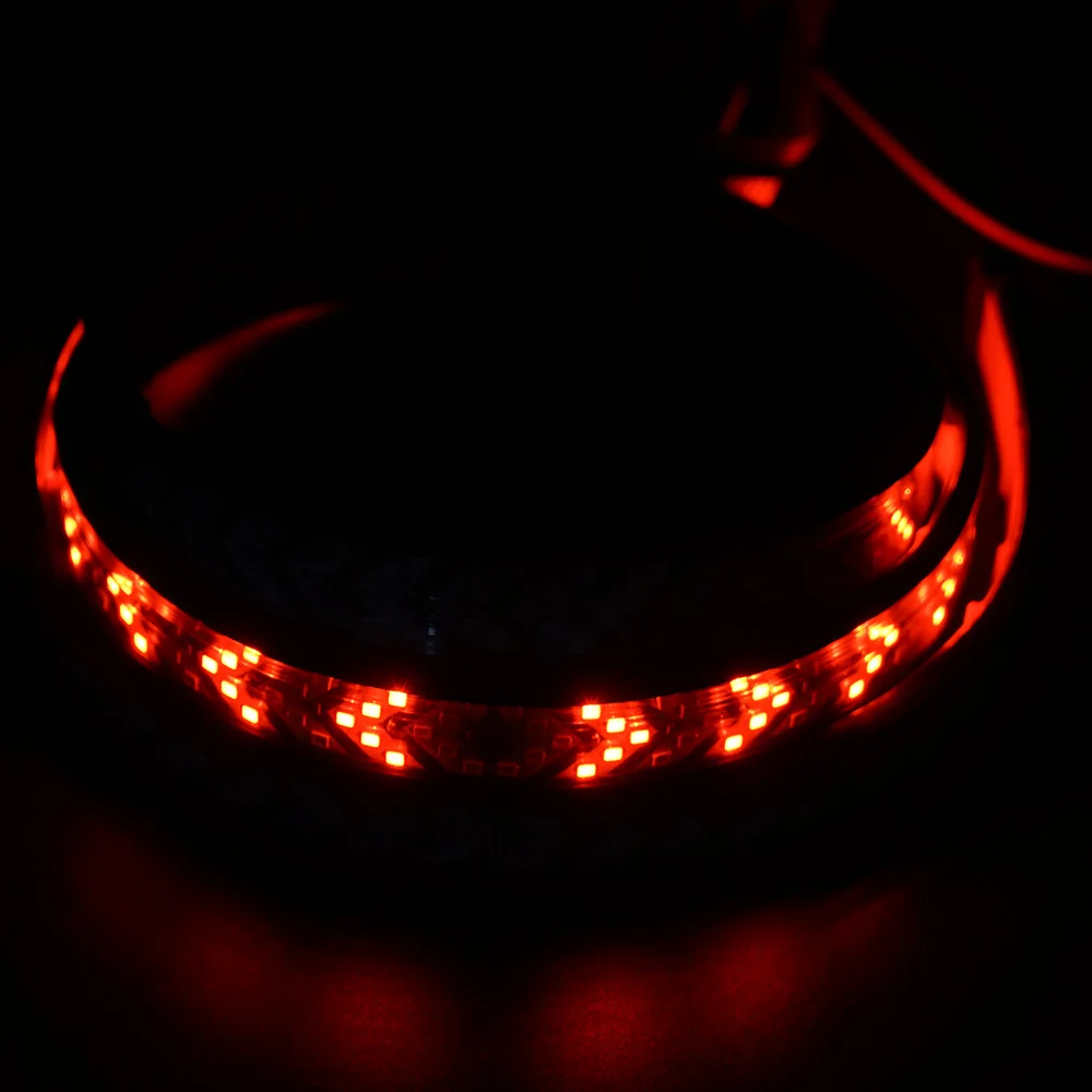 

BEVINSEE 1M 3Row LED Car Truck Tailgate Light Bar Strip Reverse Brake Signal Tail Lamp For Ford F150 F250 Car accessories