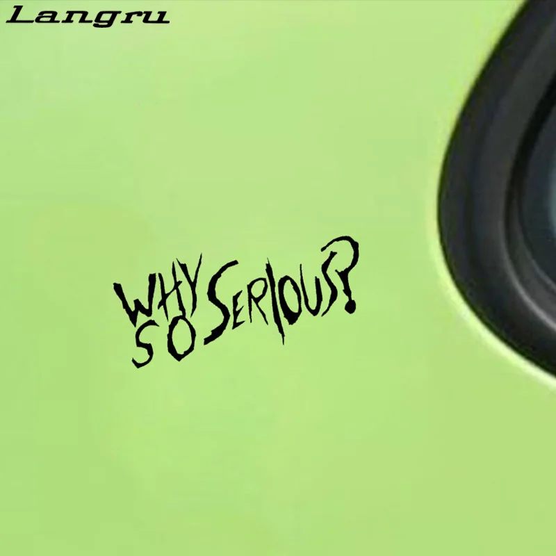 Новый стиль почему так серьезный винил крутая наклейка на окно автомобиля и