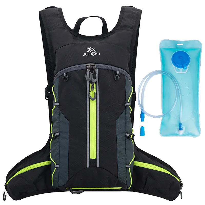 with water bag 20л сумка для воды на открытом воздухе для кемпинга, сумка для выживания, гидратационный рюкзак для велоспорта, походов, верховой езды, пакет для воды, мягкая колба, Ультралегкая - Цвет: with water bag