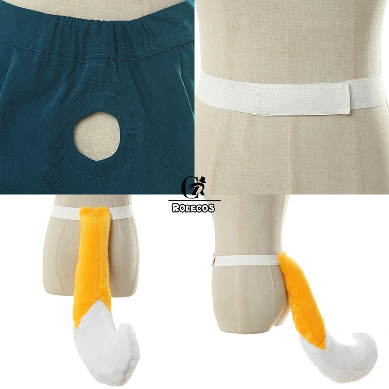 ROLECOS костюм для косплея по пересечению животных летний изабеля женский рубашка