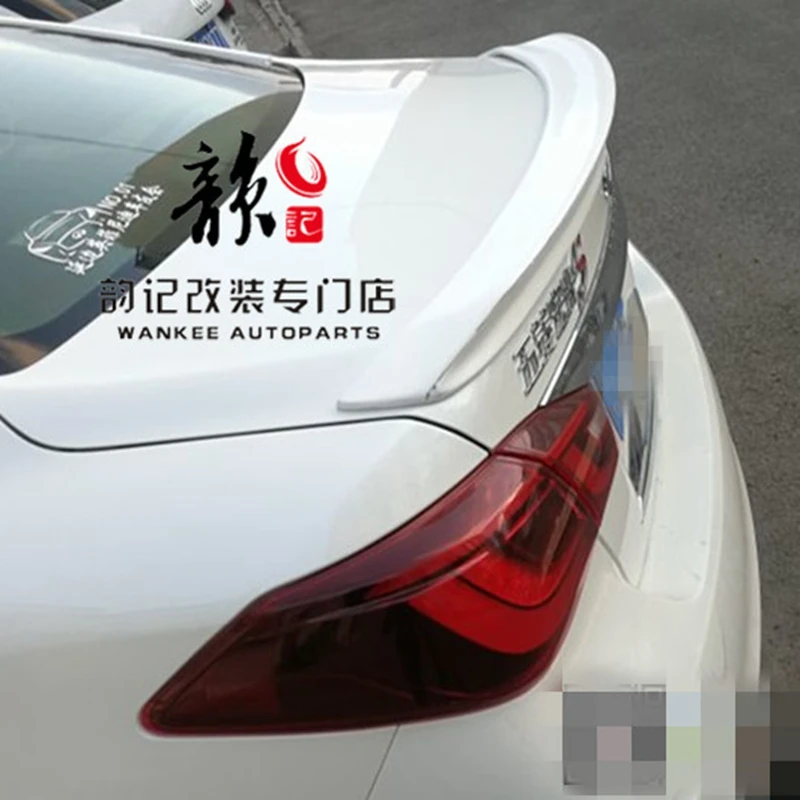 Спойлер для Infiniti Q70 Q70L спойлер из углеродного волокна V Style 2013 2017 или FPR на задний