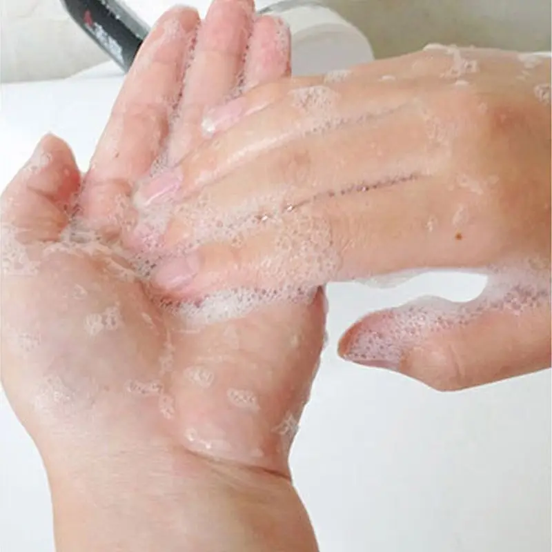 

5 Pack Portable Disposable Paper Soap Mini Scented Slice Sheets with Storage Box