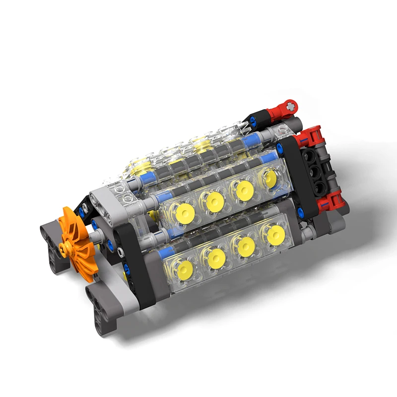 Мпц V16 Engine технические строительные блоки игрушки двигатель Головка блока