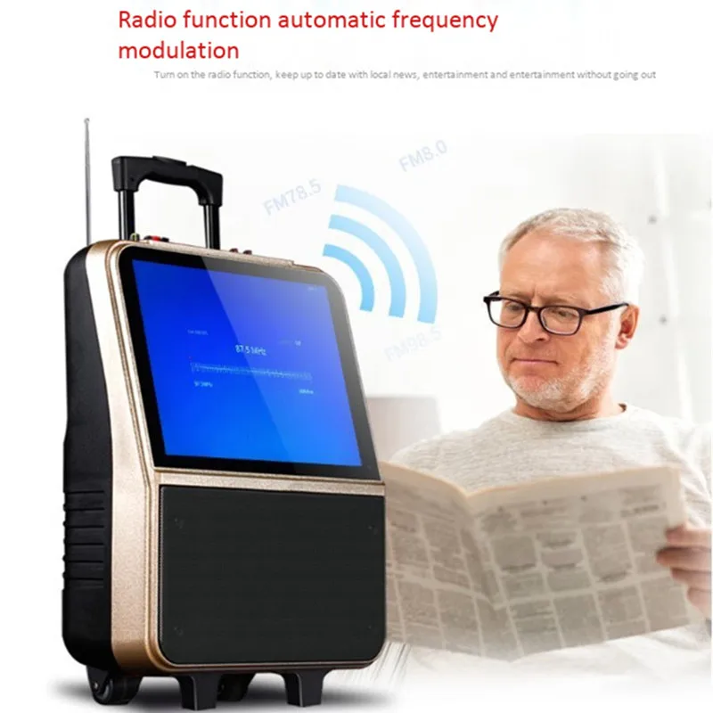 Портативный видеоплеер для караоке с Bluetooth и поддержкой Wi-Fi | Электроника