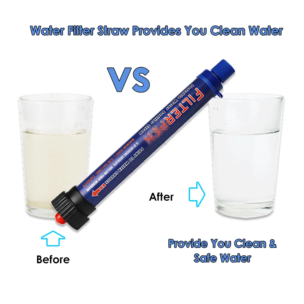 Кемпинговая система очистки воды фильтрационная с нижней нитью