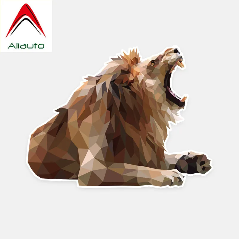 Автомобильные креативные наклейки Aliauto с геометрическим сращиванием поворотным
