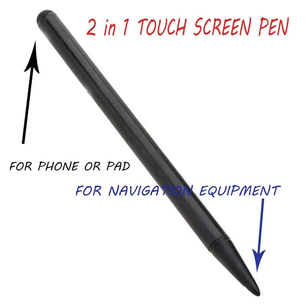 3pcs capacitive universal phone tablet touch screen pen stylus for iphone android for samsung cell phone pc electronics free global shipping