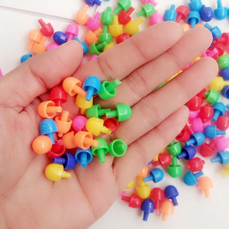 Новинка 240 шт./компл. мозаика 3D Пазлы игрушки Детский композит пазл гриб набор для