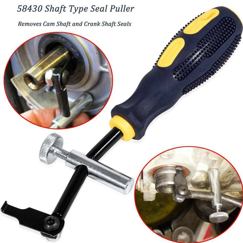 

58430 Shaft Type Seal Puller W/ Spare Hook Crankshaft Camshaft Remover