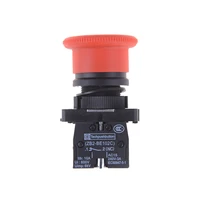 600v red mushroom emergency stop switch xb2 es542 22mm nc nc push button switch for arcade game machine 10a