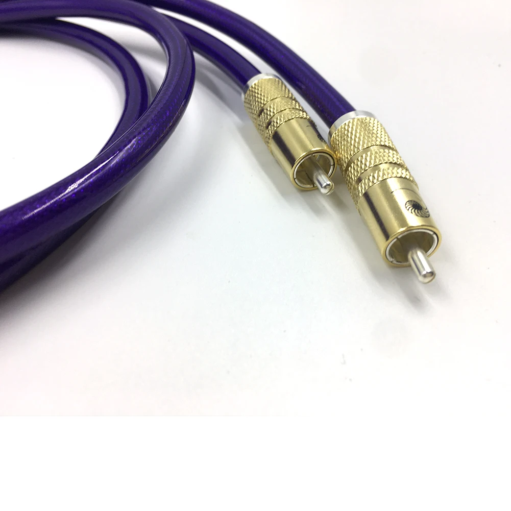Hi fi стерео пара RCA кабель высокопроизводительный сигнальный провод Fi аудио 2rca к