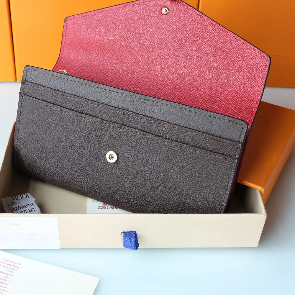 

2021 New Top Quality Luxury Design Women's Long Wallet Large-Capacity Multi-Card Storage Wallet With Gift Box Fast Delivery Free