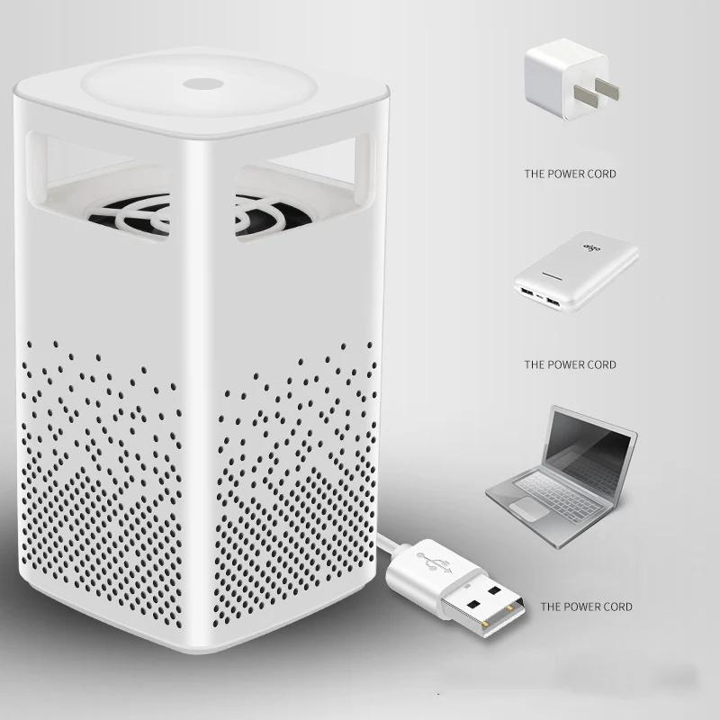 Светодиодный светильник-убийца от комаров УФ-излучатель USB питание