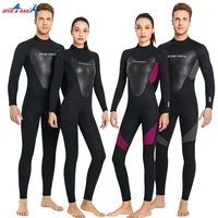 3mm neoprene women men full body wetsuit surfing triathlon swimwear scuba snorkeling spearfishing hunting bathing diving suit