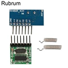 Rubrum 433 МГц беспроводной 4-канальный фотовыходной модуль + Широкий передатчик кодирования напряжения для пультов дистанционного управления 433 МГц