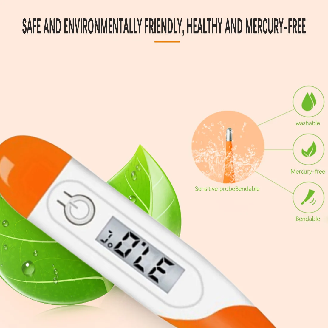 Электронный Детский термометр для головы инструменты измерения температуры