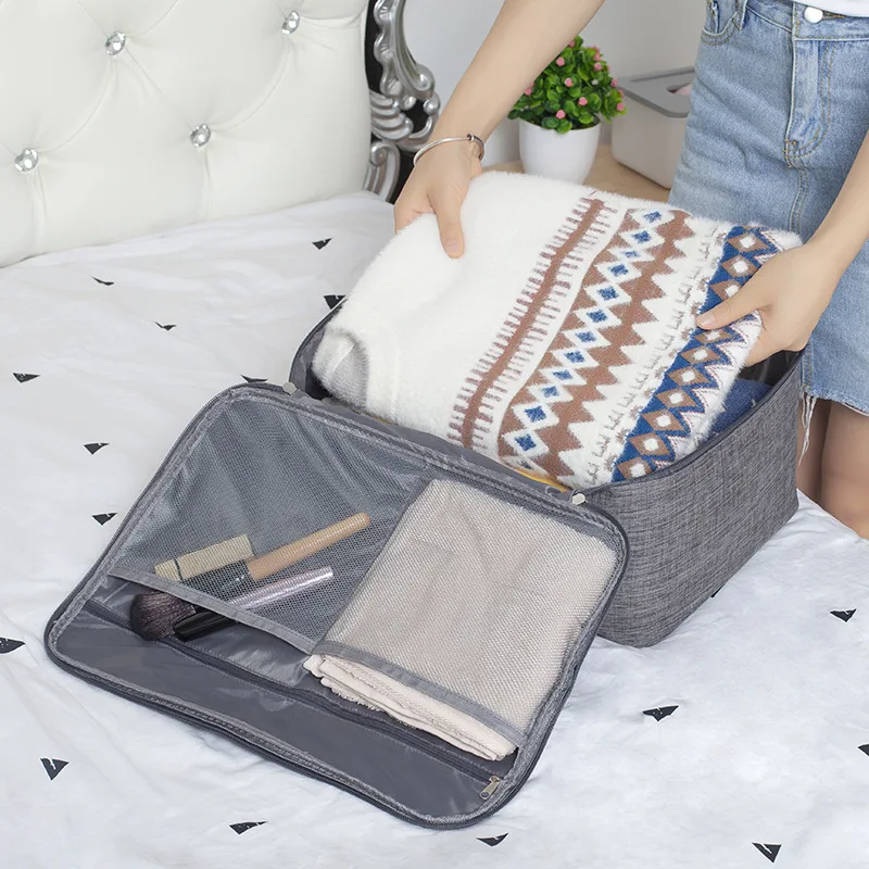 Дорожные сумки новая поездка включает в себя сумки для багажа, которые могут быть упакованы в тянущиеся коробки, катионные вместительные су... от AliExpress WW