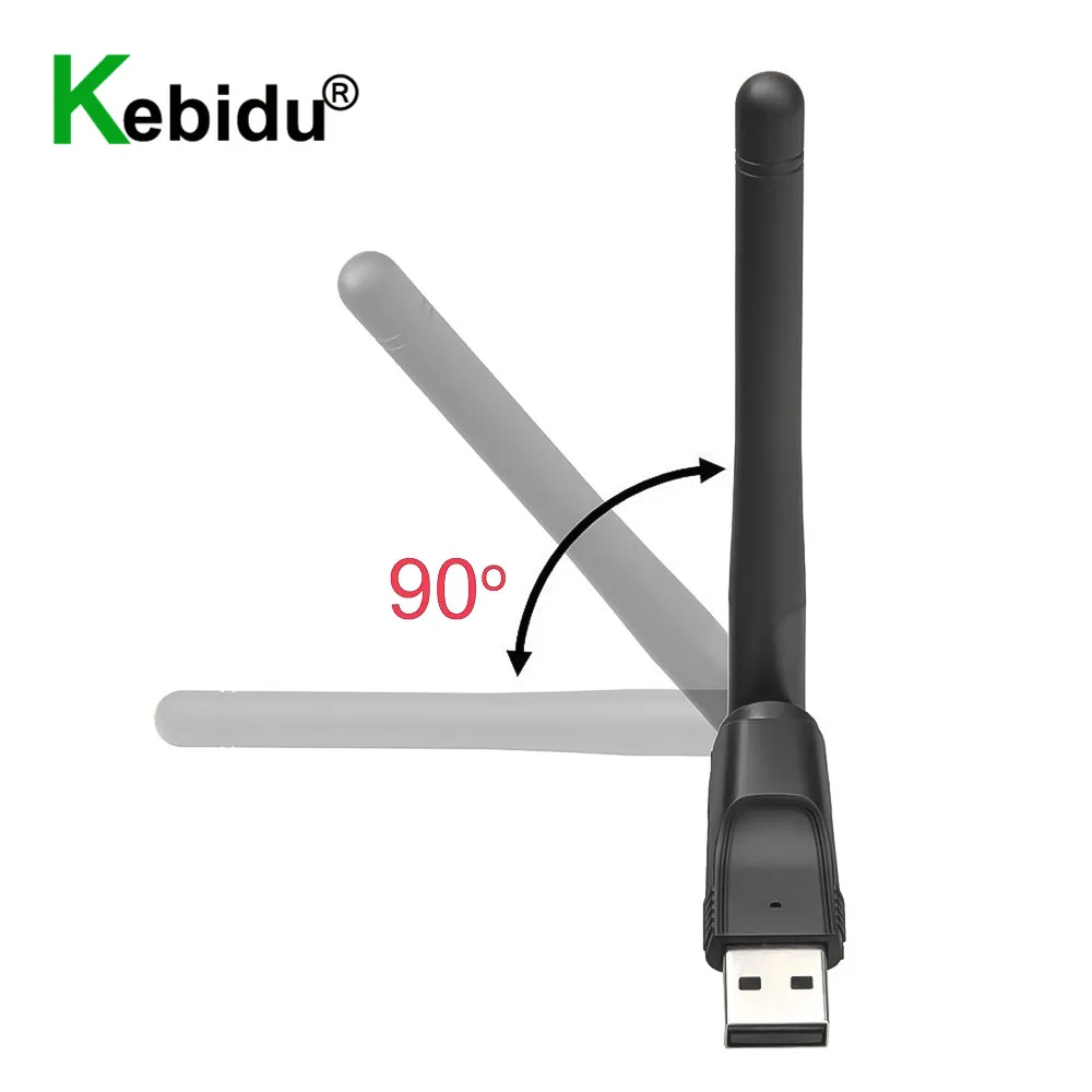 Беспроводной USB приемник 2 4 ГГц 802.11b/G/n 150 Мбит/с|Сетевые карты| |