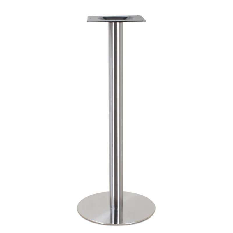 Нержавеющая сталь бар ножки стола простой обеденный столик подвал высокий