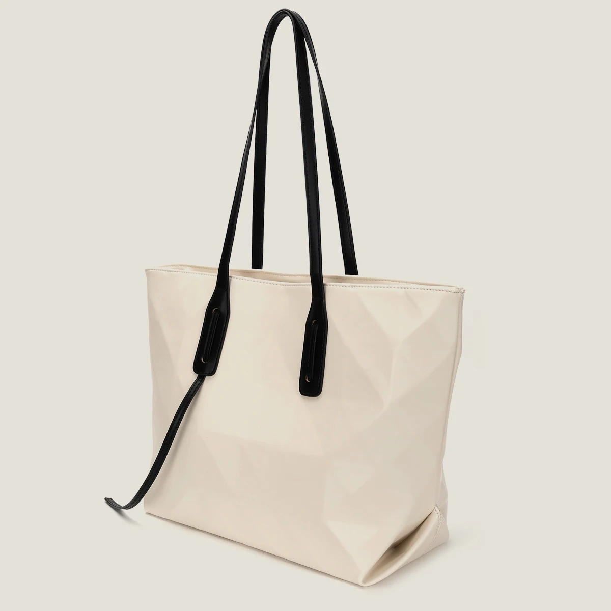 

Casual PU Handbag Women Large Capacity Shoulder Top-handle Bags Daily Travel Fashion Pure Color Shopping Messenger Totes 2021
