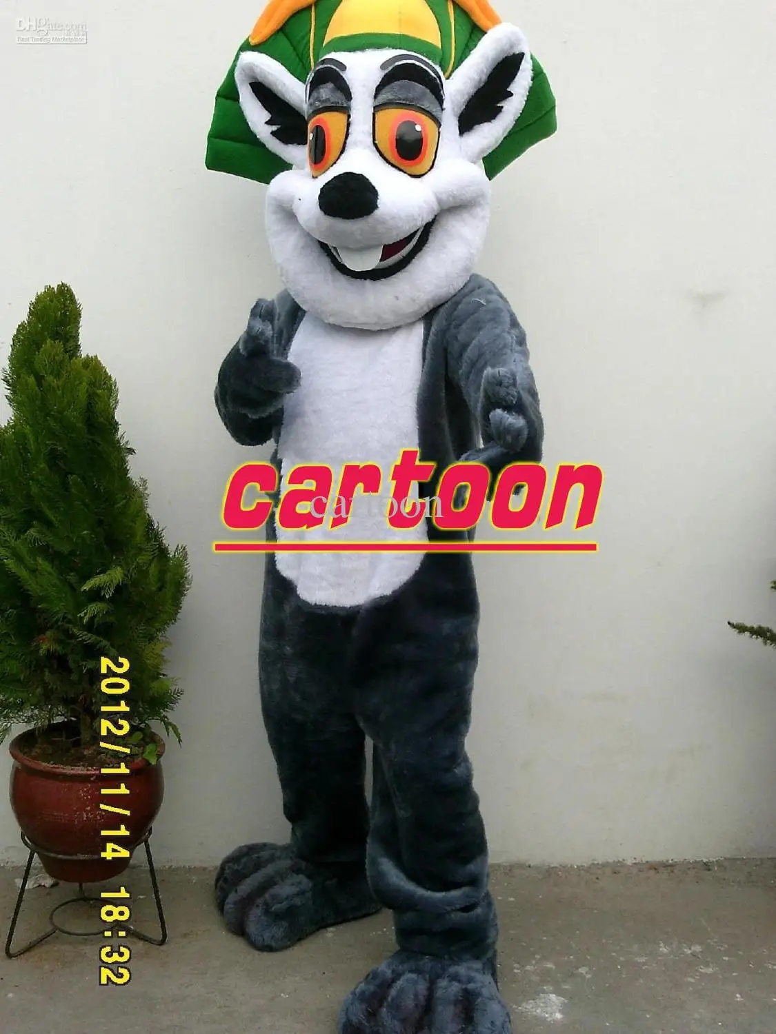 В классическом стиле по индивидуальному заказу Мадагаскар Король Джулиан костюм