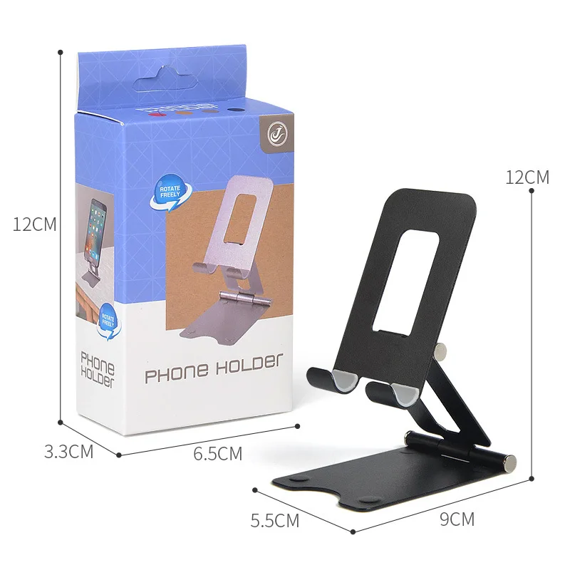 

Double Folding Mobile Phone Stand Lazy Stand Desktop Universal Mobile Phone Tablet Stand Creative Stand