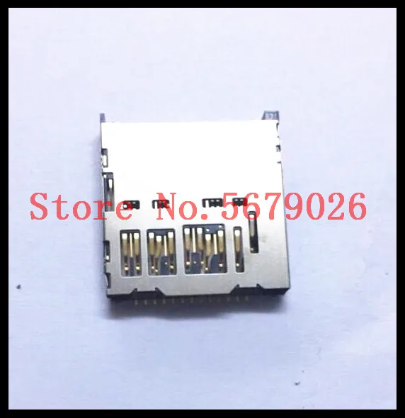 Слот для карты памяти SD компонентный держатель считывателя в сборе Nikon D3200 D5200 D600