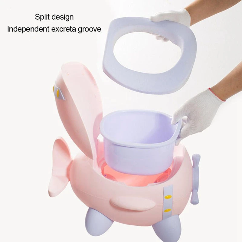 

Aircraft Soft Baby Potty Infant Cute Toilet Safe Kids Trainer Chair