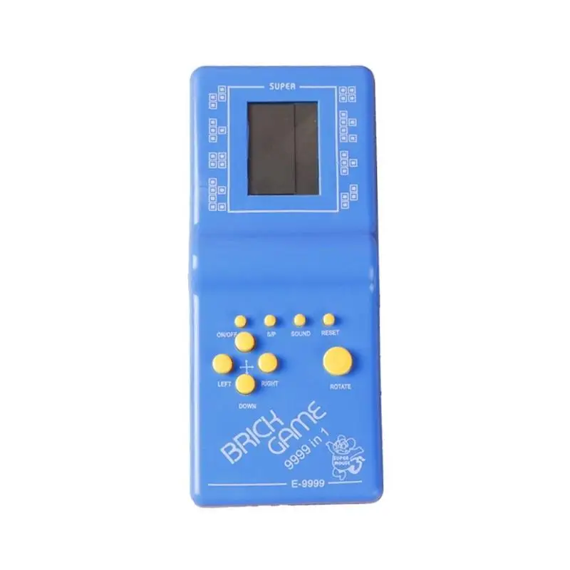 

Classic Handheld Game Machine Tetris Game Kids Game Console Toy with Music Playback Retro Children Pleasure Games Player
