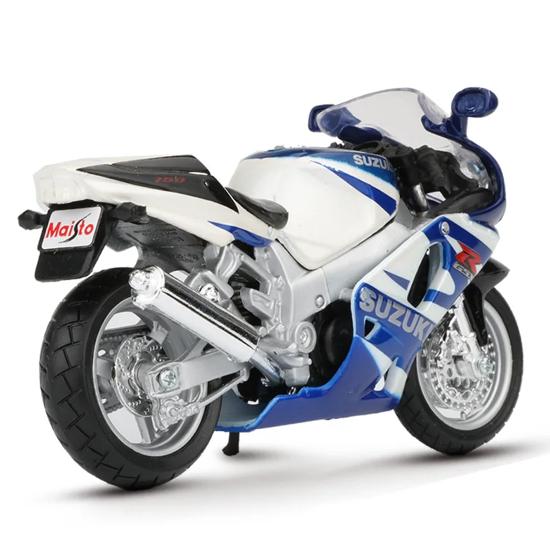 Maisto 1:18 Модель мотоцикла Игрушка сплав горный велосипед GSX R750 гоночный мотоцикл