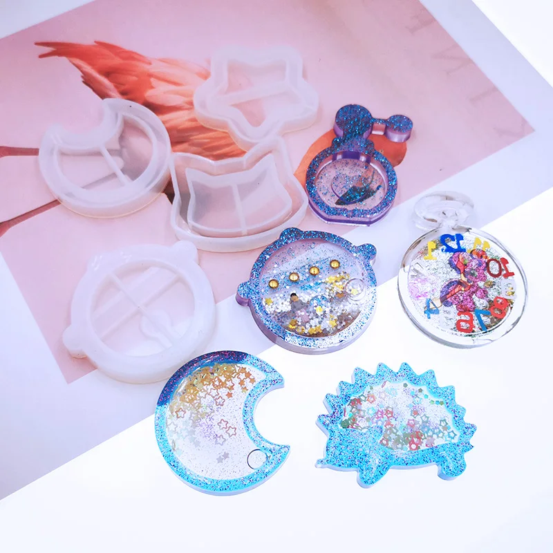 Новое поступление шейкер формы бутылки молока УФ смола эпоксидная форма