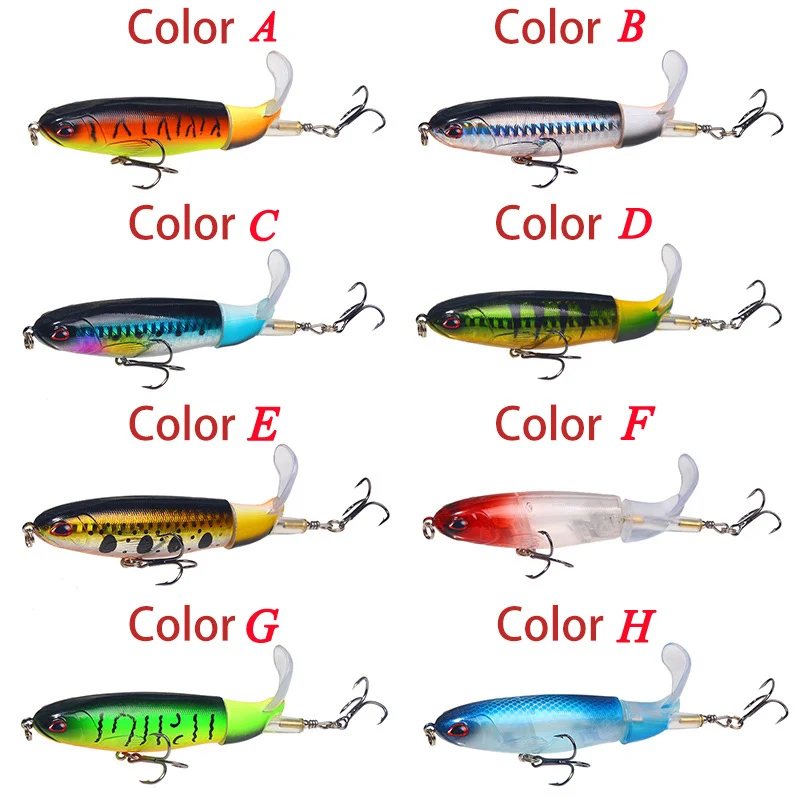 11 см 15 г Whopper Popper Topwater рыболовная приманка с 3D глазами пластиковая искусственная