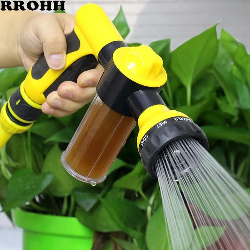 Пистолет для полива растений питательный раствор садоводства шланг цветов
