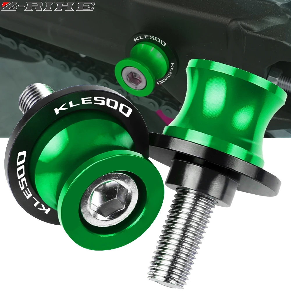 

Motorcycle accessories CNC Swingarm Spools slider stand screws For KAWASAKI KLE500 KLE 500 1991 1992 1993 1994 1995 1996-2007