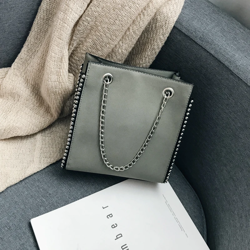 Fashion Tote Bags For Women Luxury Handbags Women Bags Designer Matt PU Leather Shoulder Messenger Bags Purses And Handbags - Цвет: Small