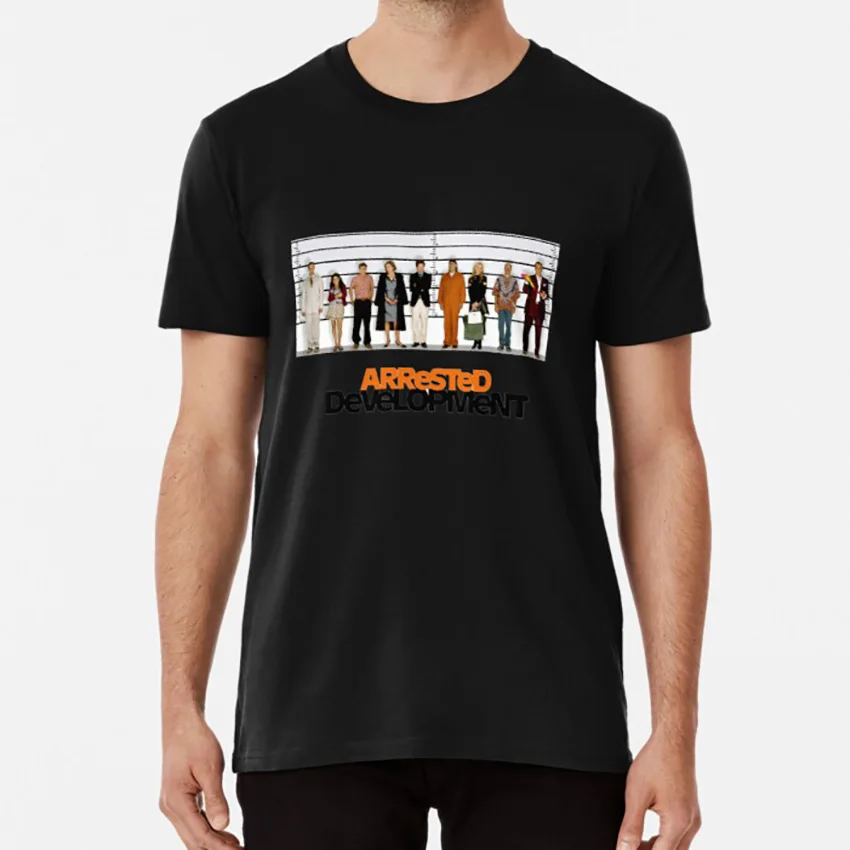 Arrested разработка lineup футболка arrested development tobias Майкл bluth банан стенд ТВ netflix ad lindsay