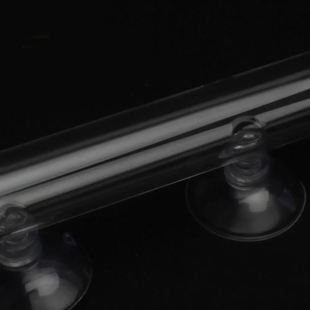 

25CM Feeding Aquarium Tube Ornamental Shrimp Glass Feeder Suction Cup Fish Tank Dish Tube Feeder Supplies