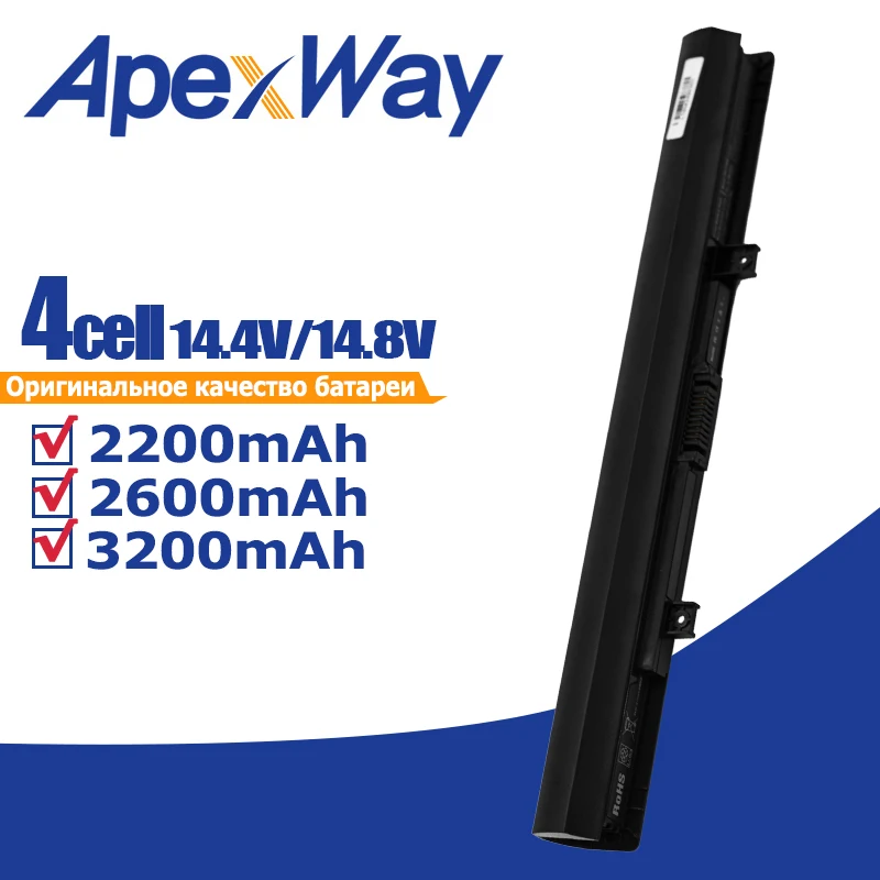 Bateria de Laptop Apexway para Toshiba Satellite C50 Embutida Unidades Baterias p/ laptop