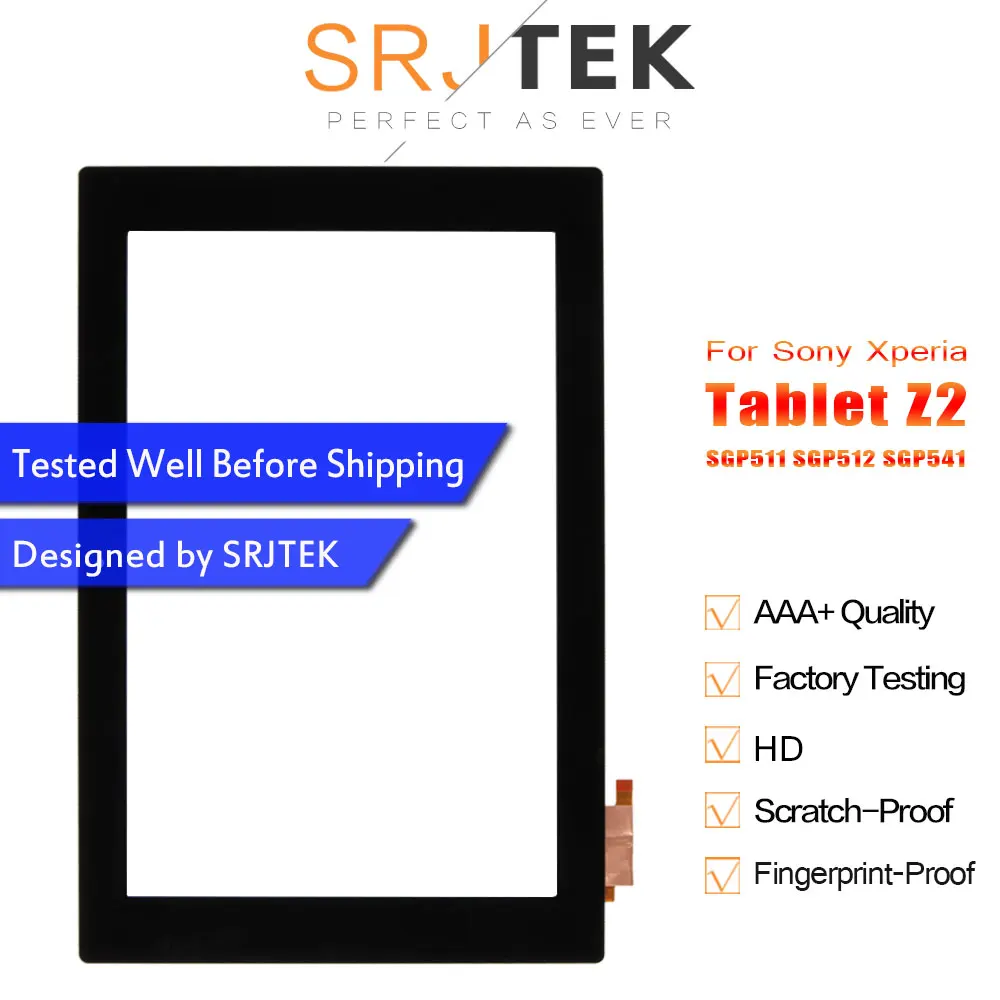 Сенсорный экран для Sony Xperia Tablet Z2 сенсорный SGP511 SGP512 SGP521 SGP541 дигитайзер сенсорная