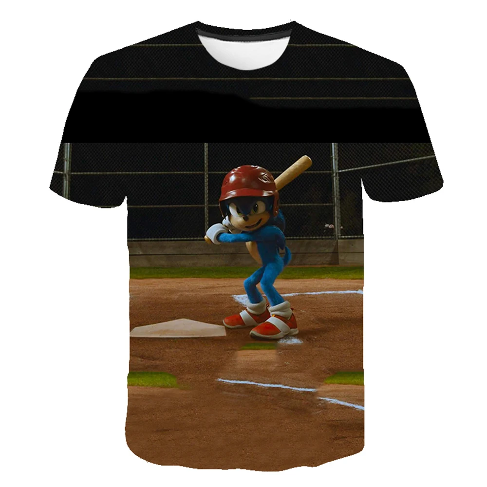 Мужская и женская футболка с забавным 3D принтом Модная удобная креативная