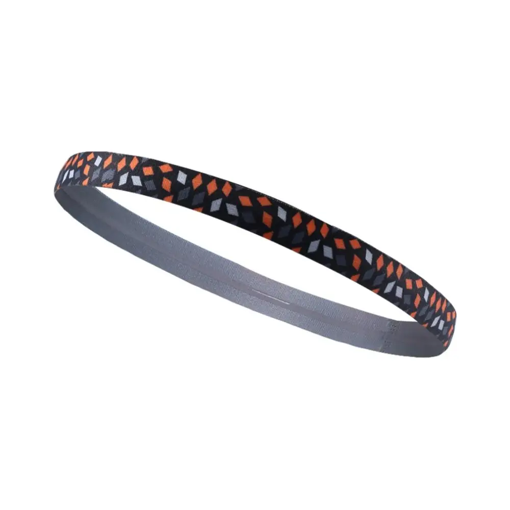 

High Elastic Adult Yoga Hair Bands Elastic Anti-slip Sports Headband Sweatband Printed Football Yoga Running Cycling Bands