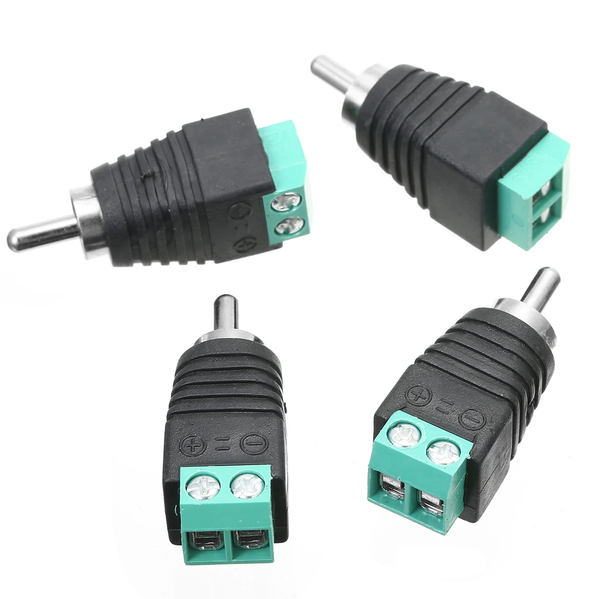 Mayitr 10 шт. CC TV Phono колонка проводной кабель к аудио Штекерный разъем RCA адаптер