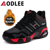 aodlee winter men boots plush warm waterproof snow boots for men sneakers cushion ankle boots men outdoor shoes botas hombre