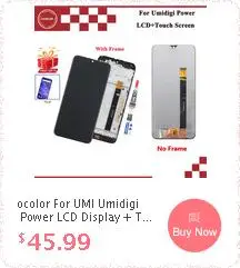 Ocolor для Umidigi power USB плата для зарядки сборка Запчасти для Umidigi power USB плата аксессуары для телефонов