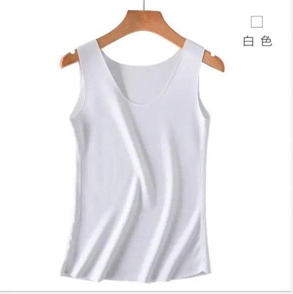 Летняя женская одежда без рукавов хлопковые топы женское нижнее белье